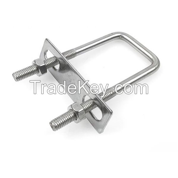 SS304 A2 SS316 A4 U Clamps for tube pipe