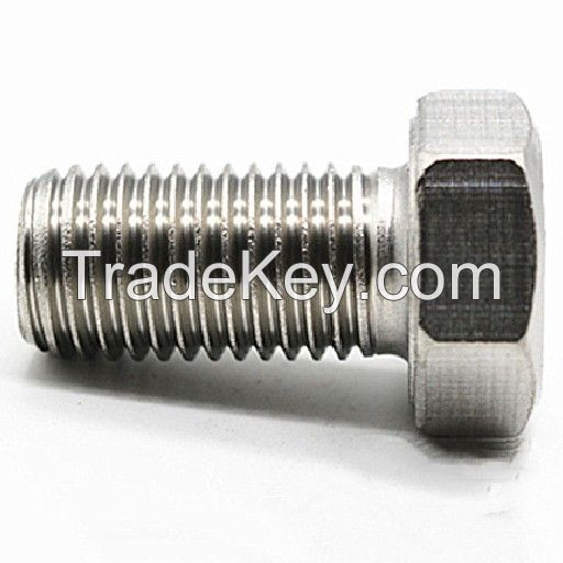 304 Stainless Steel DIN933 Full Thread Hex Bolts