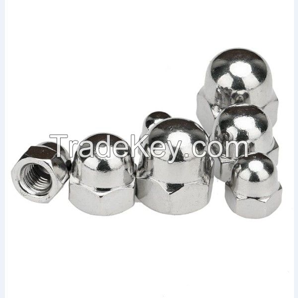 SS304 SS316 A2-70 A4-70 Cap Nuts Dome nuts