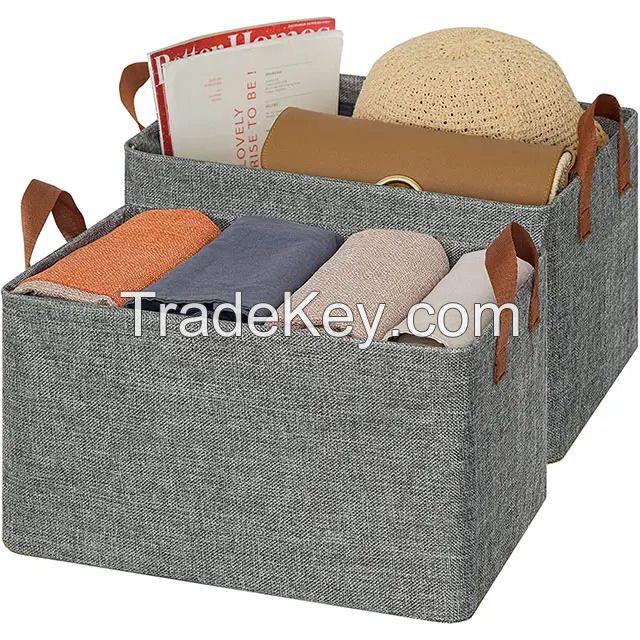 Vietnam manufacturer Collapsible storage box, fabric cube for clothes, items