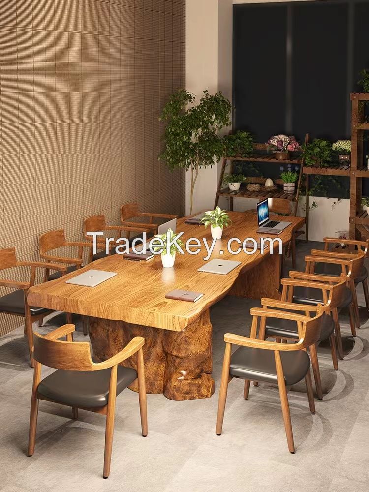 Solid wood tea table