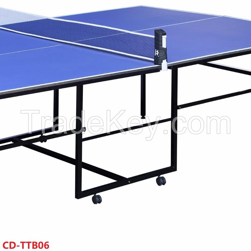 Sunshine Table Tennis Table Indoor Standard Household Foldable Movable with Wheels
