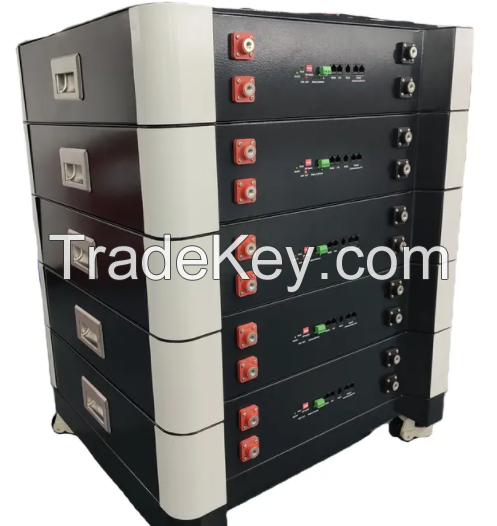 10KWh 20KWh 30KWh 50KWh Low volt battery 48V energy Storage 4 blade pylon tech battery