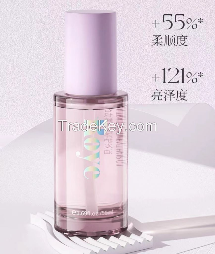 Roye Lustre Hair Oil Soft Purple Light Bottle