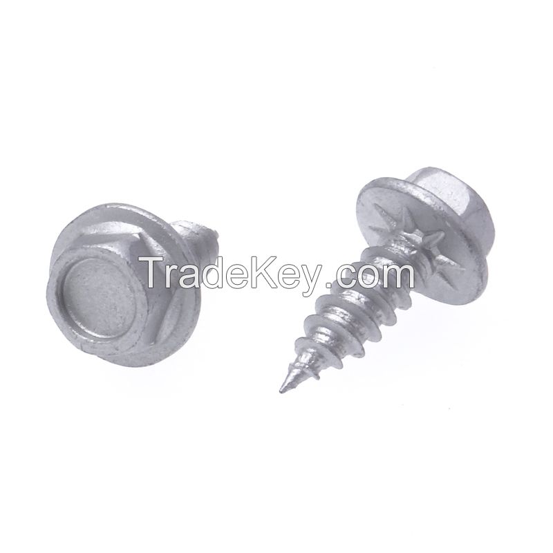 custom external hex self trapping screw