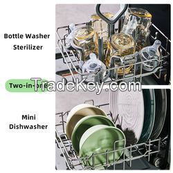 infant bottle sterilizer mini desktop dishwasher bottle washer full automatic household dishwasher bottle cleaning sterilizer