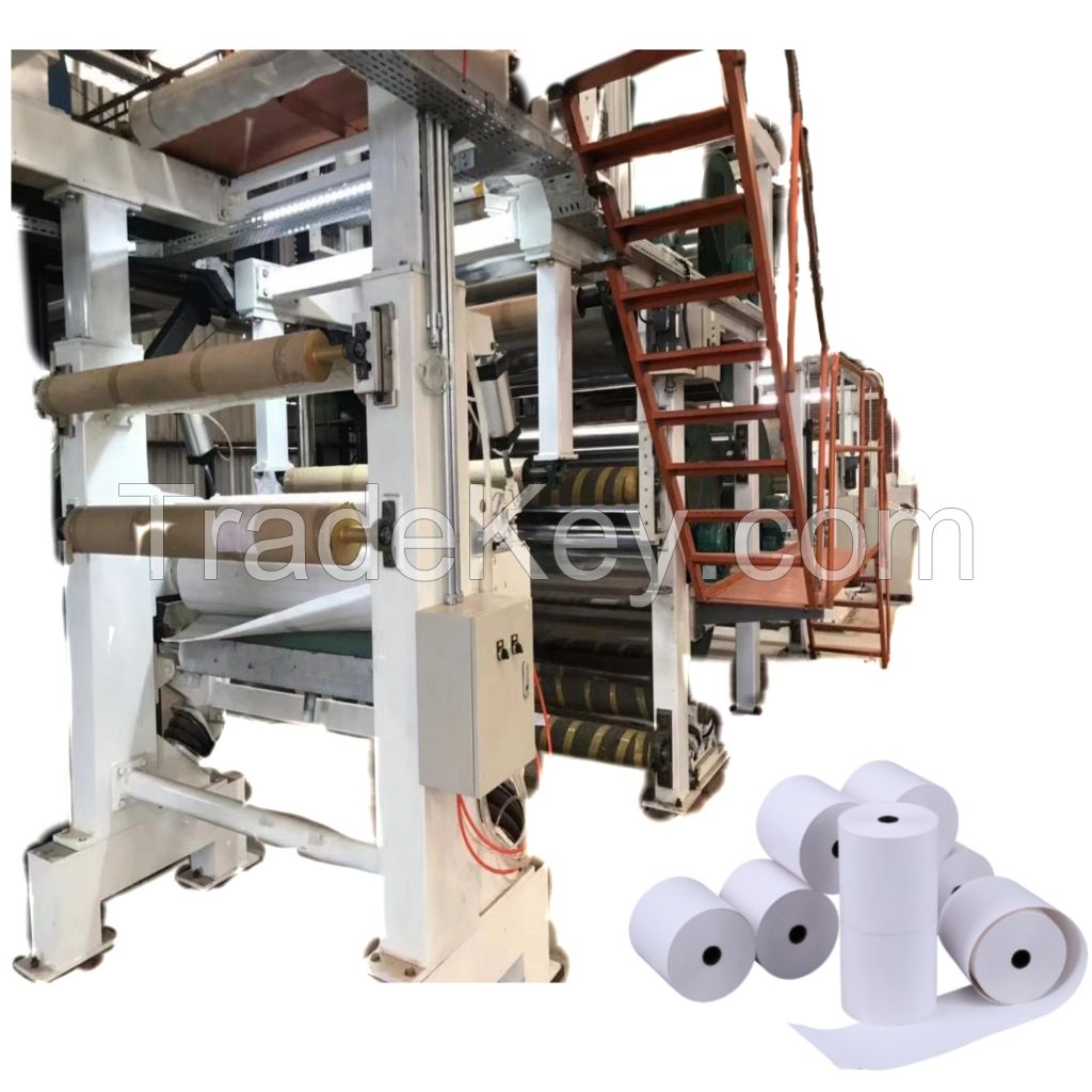1900-100 Wholesale dye sublimation heat transfer paper making coating machine hand-rewinder and unwinder