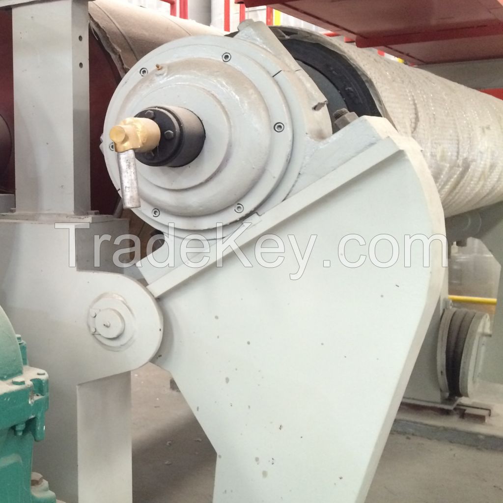 Triple roll calender for whiteboard paper coating machine parts printing unit