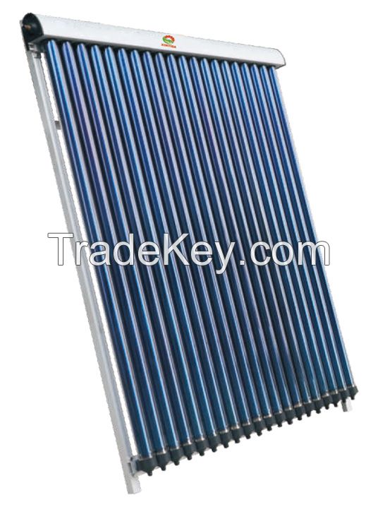 U type heat pipe solar collector