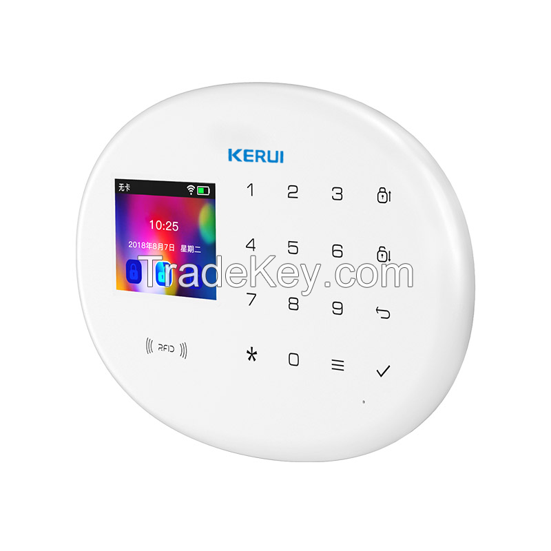 Kerui W20 Smart Wireless WIFI GSM Security Alarm System Wireless Home Security Burglar Alarm System Compatible With Door Sensor