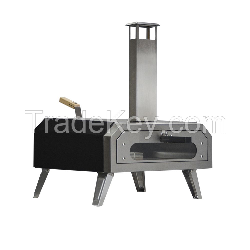 Hyxion Stainless Steel 16 Inch Protable Gas Pizza Oven