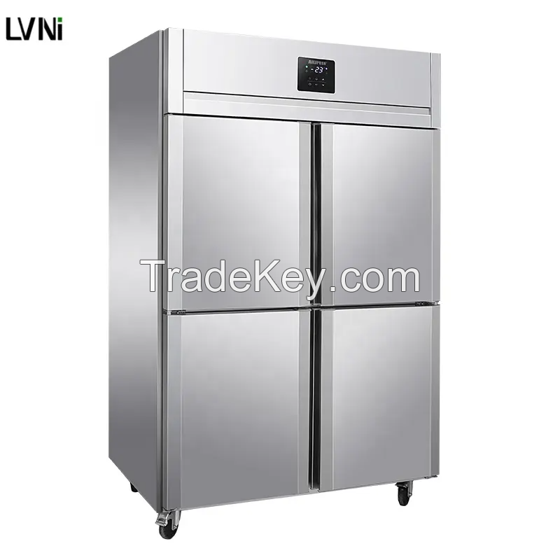 Kitchen upright refrigerator air-cooled frost-free energy-saving freezer