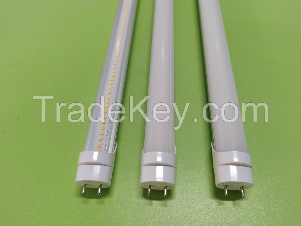 Factory price SMD2835 2880LM led t8 tube 18w clear cover 1.2m tube8 led 4000K