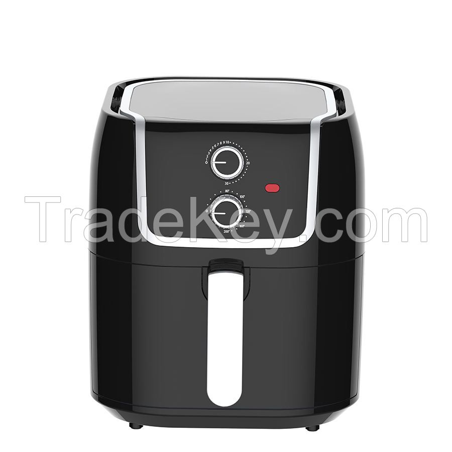 Manual Control 7.7l Air Fryer Deep Electric For Home Cooking Healthy Low Fat Cooking Electric Mechanical Air Fryer