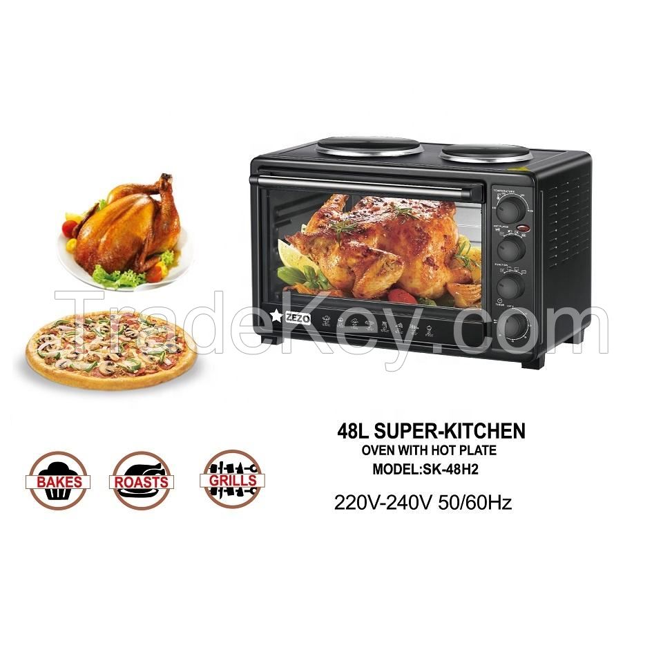 BEKO Household multifunction 48L electric pizza oven for baking bread make pizza with CE