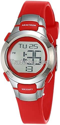 Armitron Sport Women's 45/7012 Digital Chronograph Resin Strap Watch