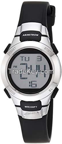 Armitron Sport Women's 45/7012 Digital Chronograph Resin Strap Watch