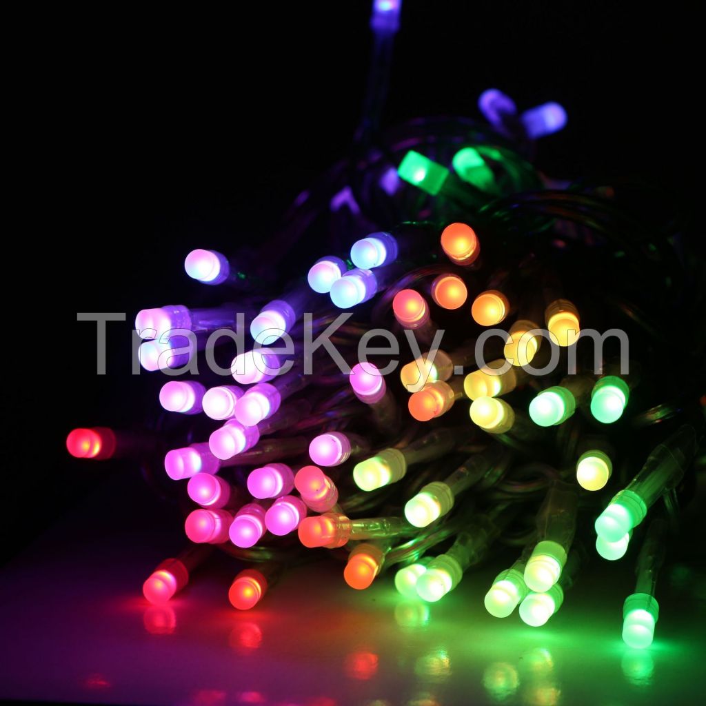 Waterproof Magic Christmas LED Light String Remote Control Smart Light String Outdoor Waterproof