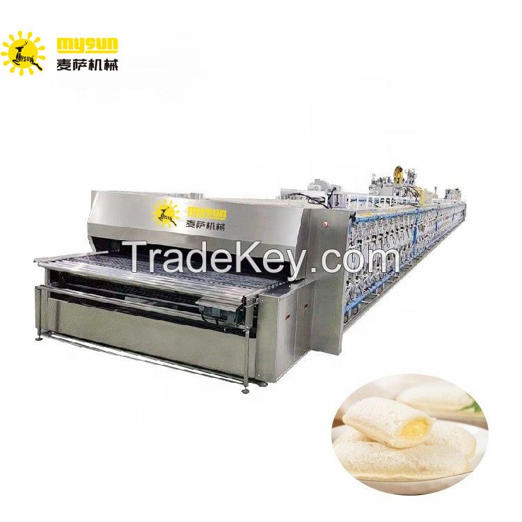 Mysun bakery Bread baking tunnel Oven bakery machine fully automatic