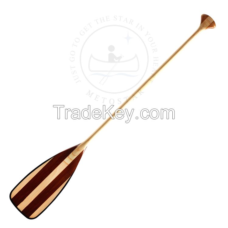 Canoe Kayak Wooden Paddle 52in Accept Design Customized 