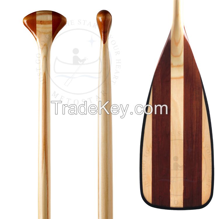 Canoe Kayak Wooden Paddle 52in Accept Design Customized 