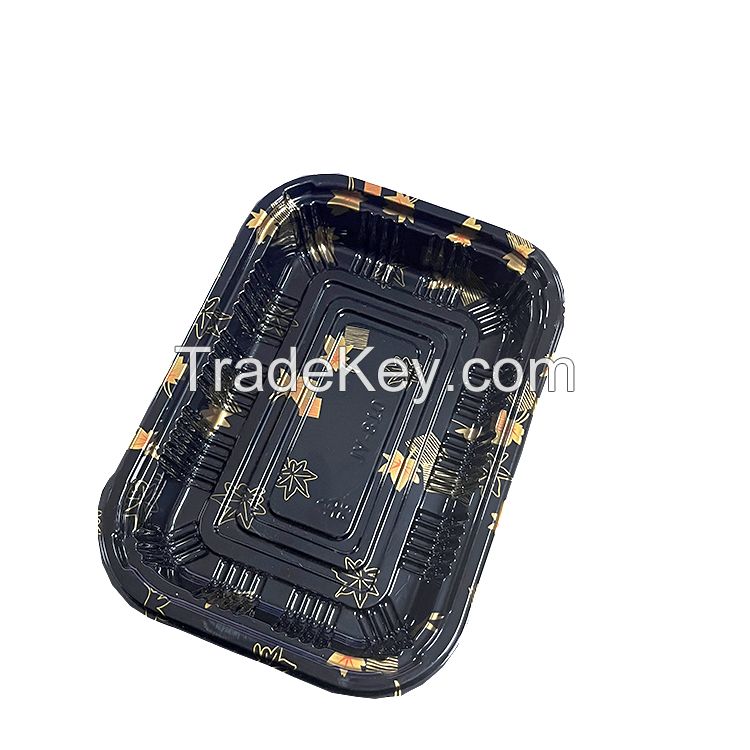 Disposable sushi tray plastic disposable Container Rectangle