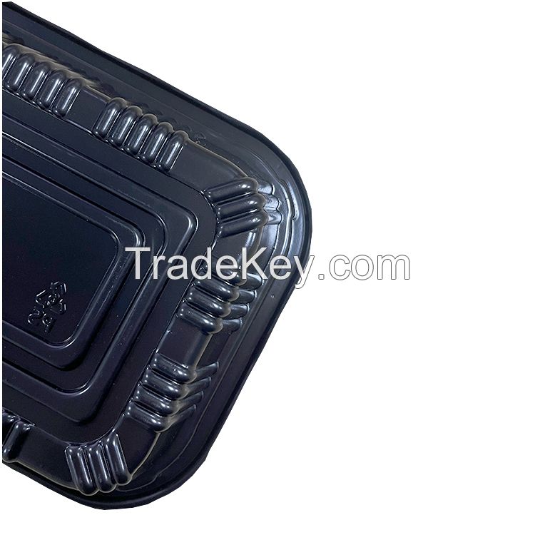 Disposable sushi tray plastic disposable Container Rectangle