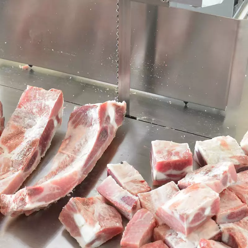304 stainless steel fresh frozen electric fish beef chicken meat bone saw cutter cutting machine