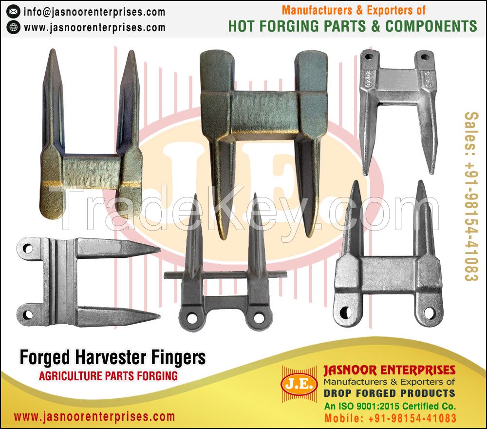 Forged Harvester Fingers Manufacturers Exporters Company in India