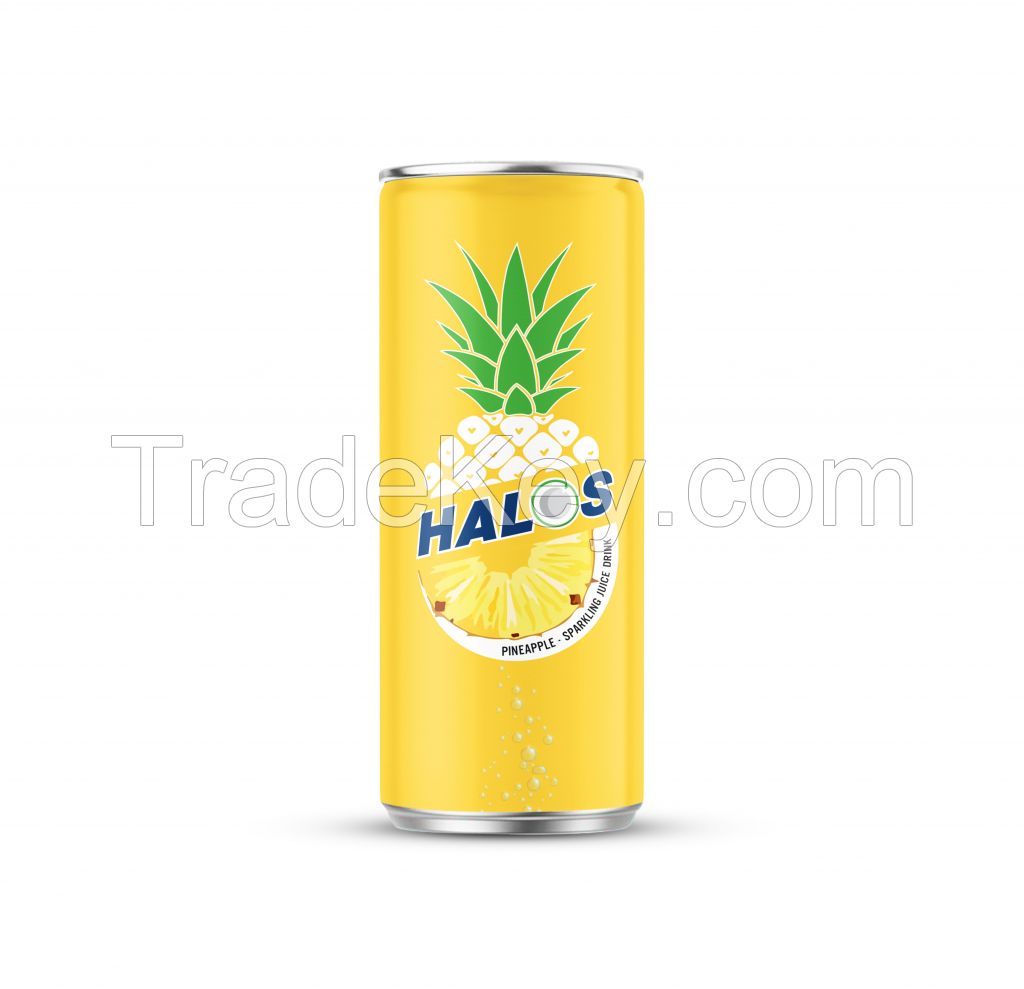 Manufacturer of Sparkling fruit juice drink- packing aluminium can from Viet Nam