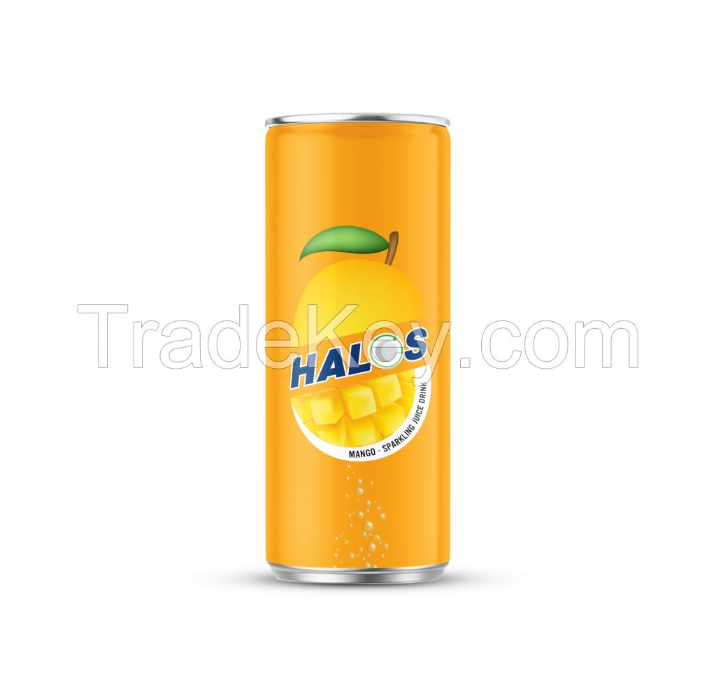 Manufacturer of Sparkling fruit juice drink- packing aluminium can from Viet Nam