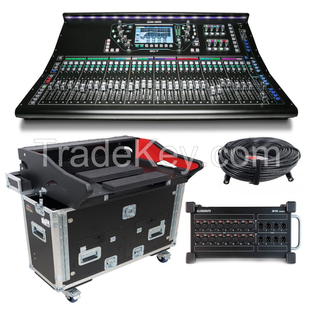 Allen & Heath SQ-7 48 channel / 36 bus digital mixer for Live and Studio A&H