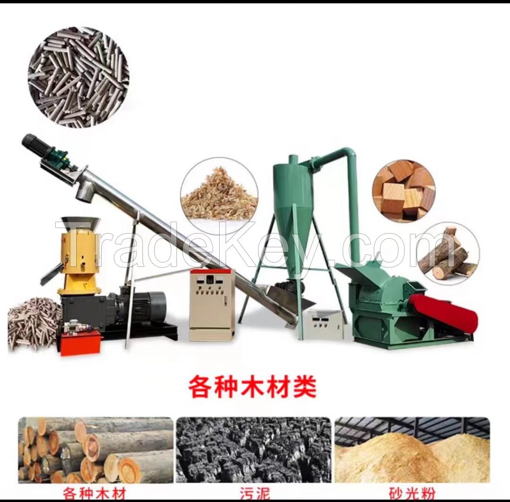 Sawdust particle machine