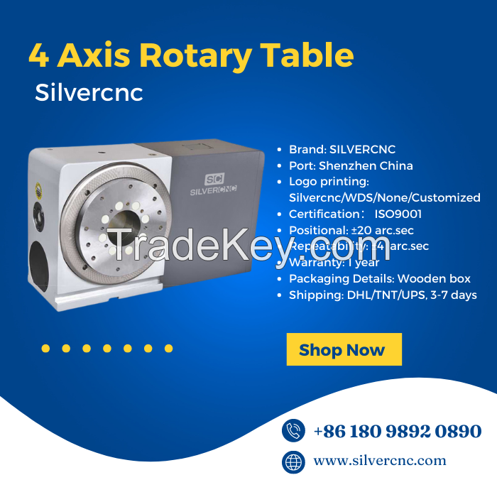4 Axis Rotary Table | Silvercnc