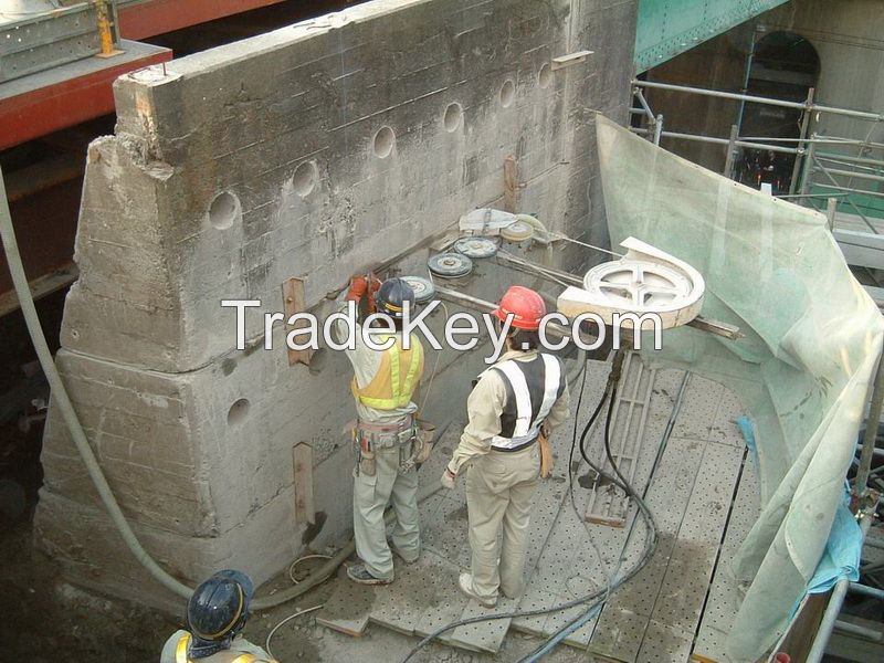 diamond wire for reinforced concrete