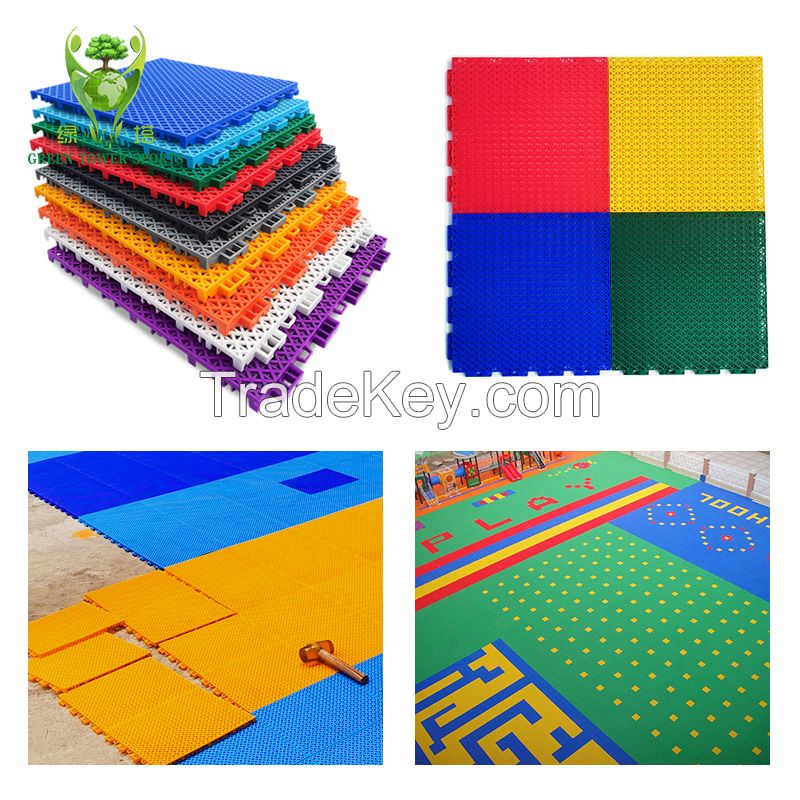 sports interlocking floor basketball floor