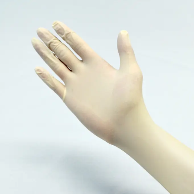 Good quality low price disposable cheap latex examination gloves in malaysia