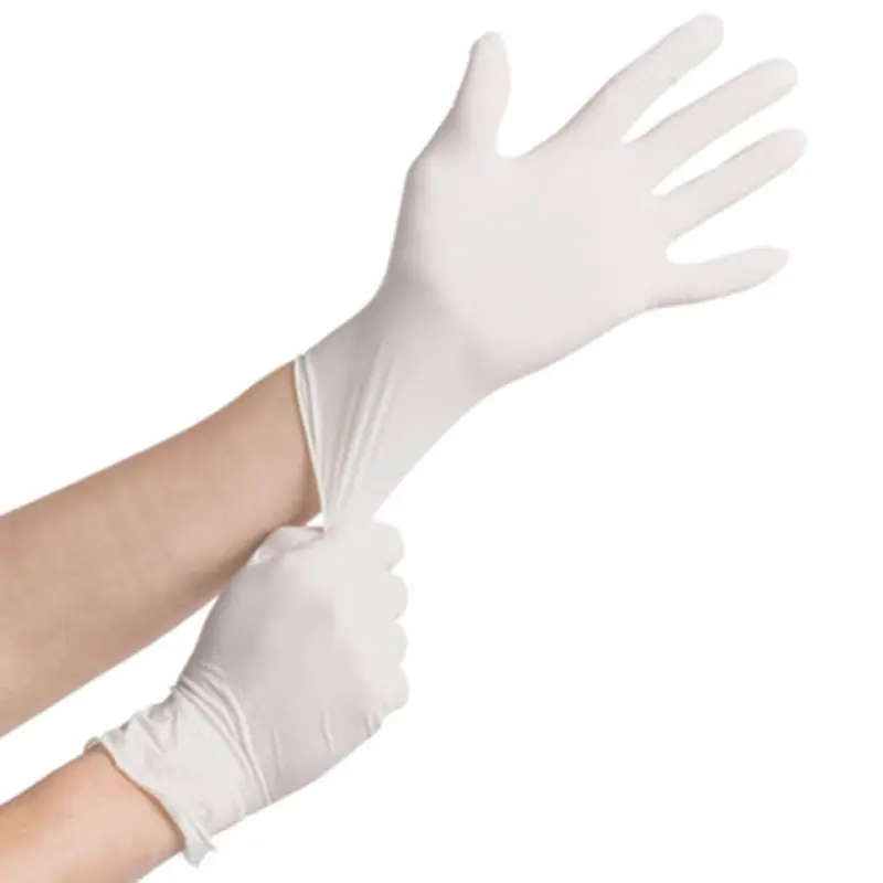 Good quality low price disposable cheap latex examination gloves in malaysia