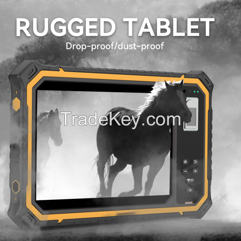 HUGEROCK T80 Highly Reliable Strong Light Readable Rugged Tablet PC Fr