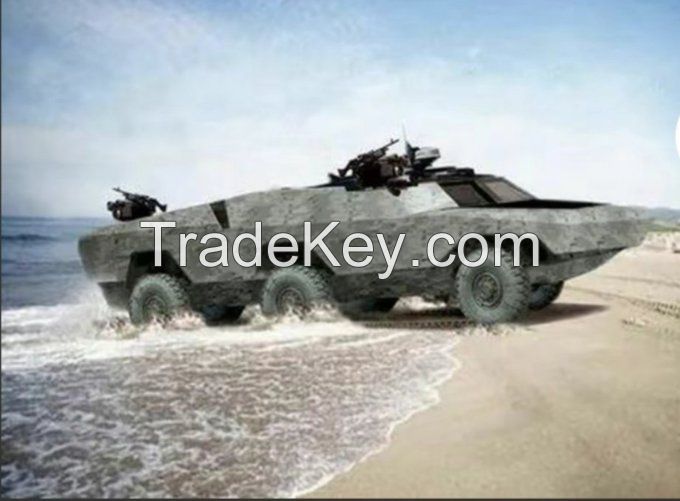 High-speed amphibious armored vehicle