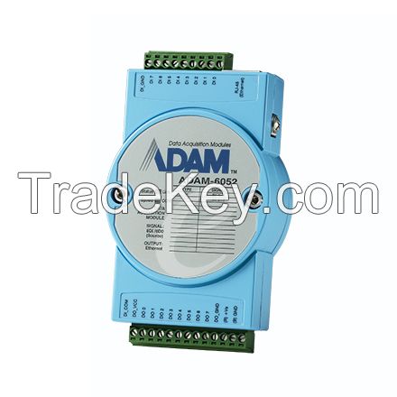 Advantech ADAM-6052, 16-Ch Source Type DI/O Module