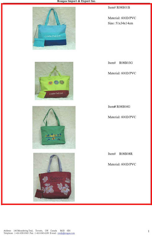 product catalog attached