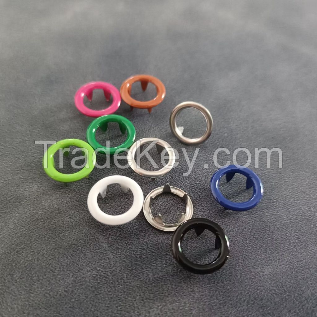 dyed prong snap button