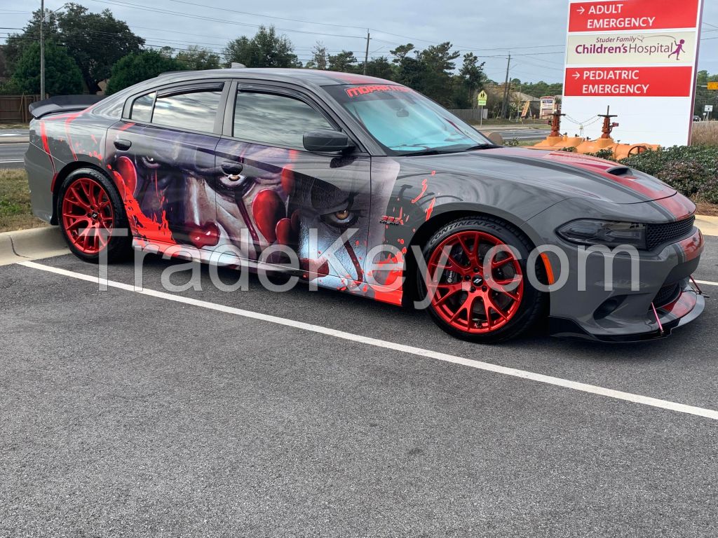 Horror Themed Car Wraps Made With 3M Top Quality Vinyl 10KWRAPS