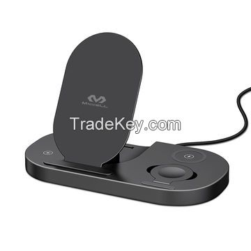 Wireless phone charger fast 3 in 1 wireless charger wholesale wireless phone charger