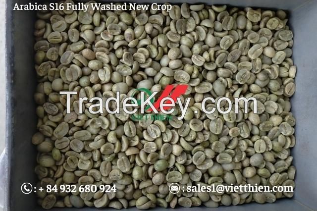 Arabica green coffee beans- Clean quality- S18/S16/S14