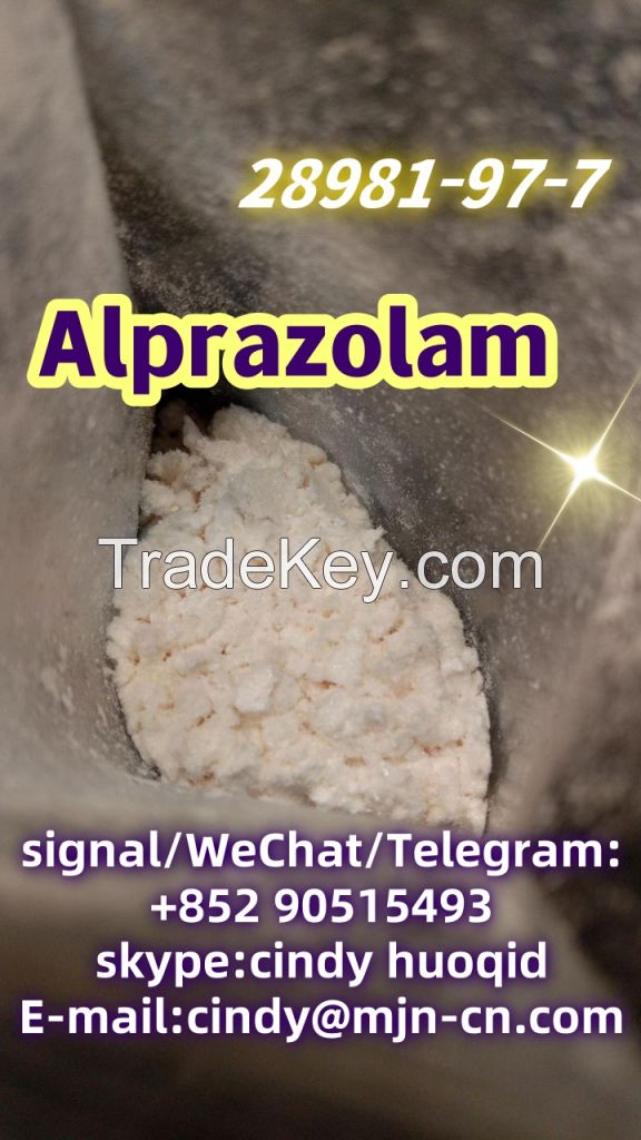 Alprazolam      28981-97-7