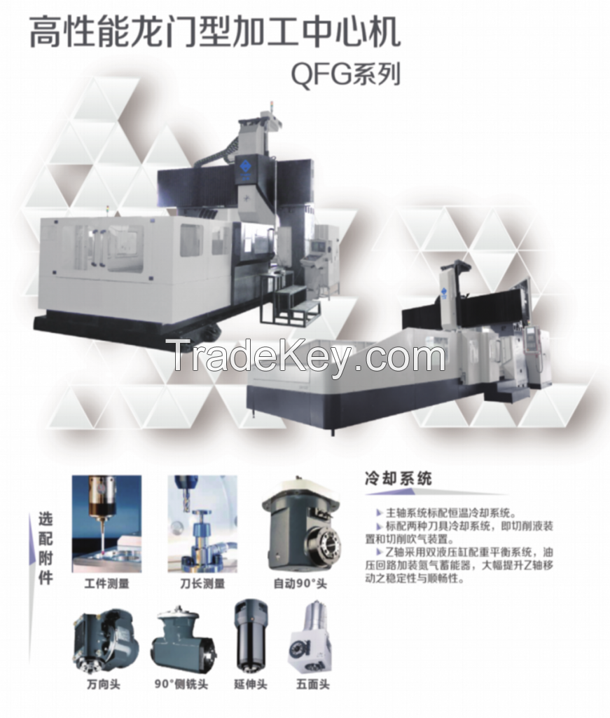 Gantry type machining center