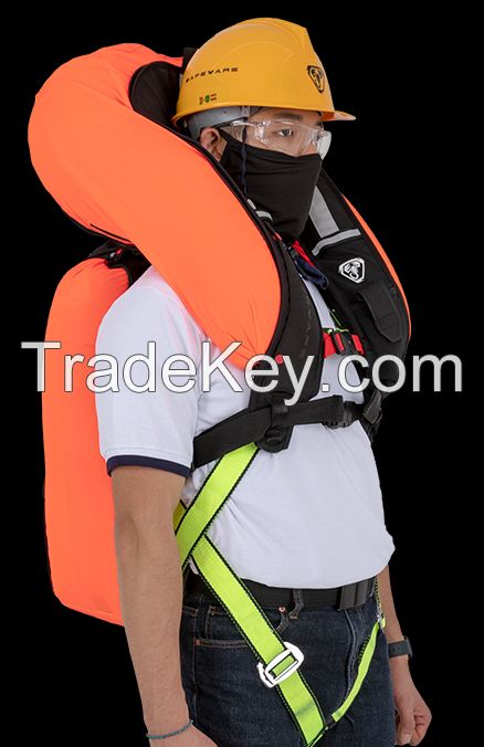 Smart Airbag Safewear Industrial Smart Airbag C3 Airbag Vest Fall Protection Suit Safety Vest
