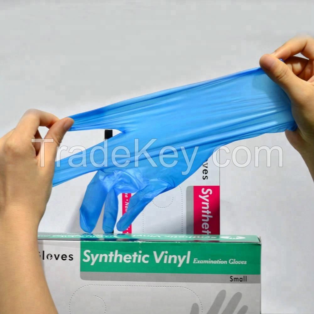 Disposable  Nitrile  Vinyl Blended Gloves